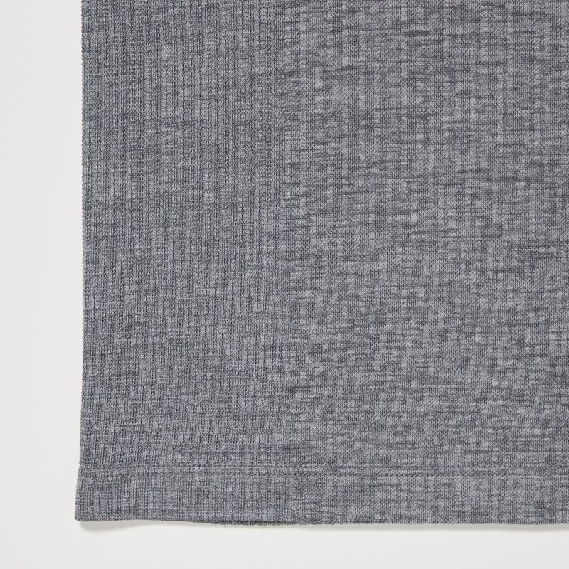 Grey Men Uniqlo Dry-ex (Gradient) Polo Shirts | USA MEZYL-6291