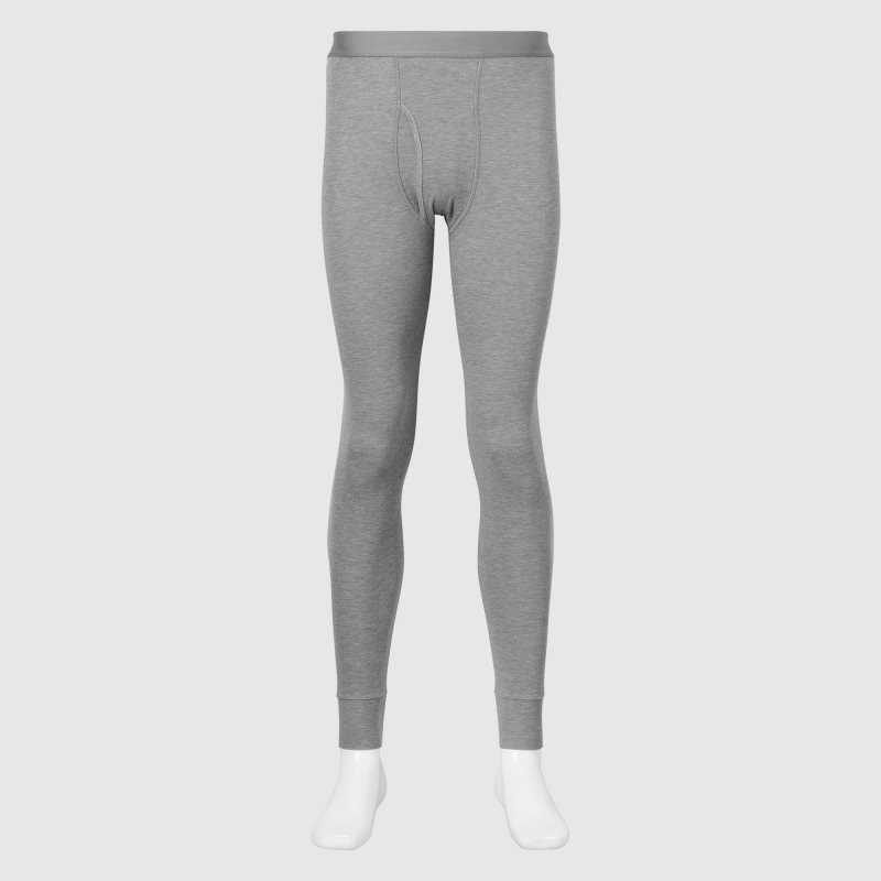 Grey Men Uniqlo Heattech Ultra Warm Tight | USA RNFOT-2703