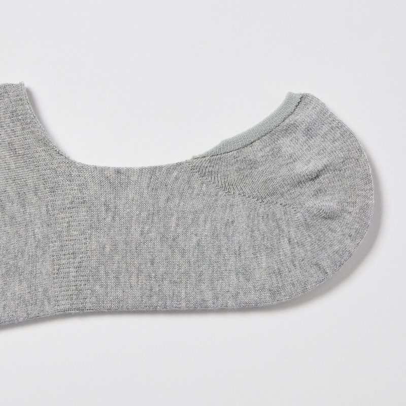 Grey Men Uniqlo Low Cut Socks | USA NLOSH-1526