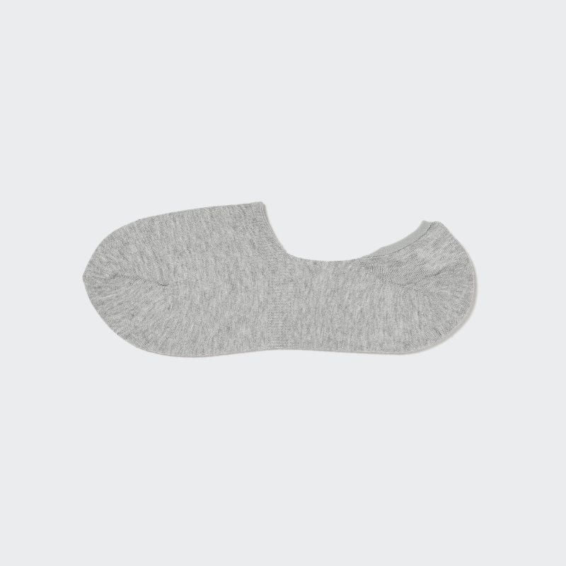 Grey Men Uniqlo Low Cut Socks | USA NLOSH-1526