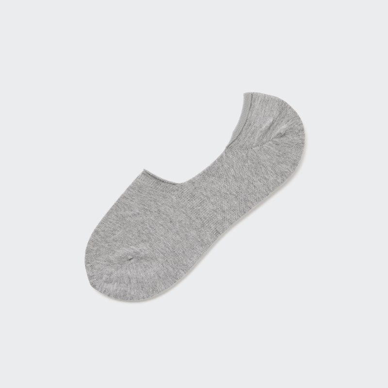 Grey Men Uniqlo Low-cut Socks | USA XAYJK-5347