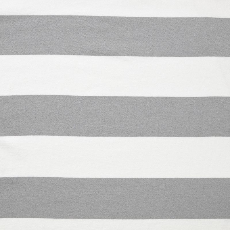 Grey Men Uniqlo Oversized Striped Half-sleeve T Shirts | USA OFRIJ-6120