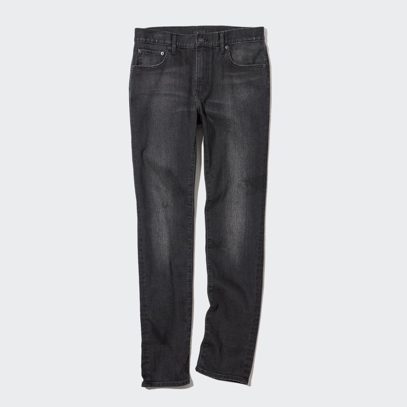 Grey Men Uniqlo Slim-fit Jeans | USA HDOQL-6478