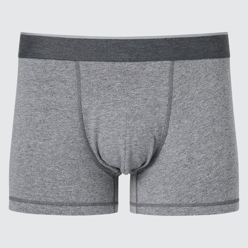 Grey Men Uniqlo Supima® Cotton Low-rise Boxer Briefs | USA BKRAU-6235