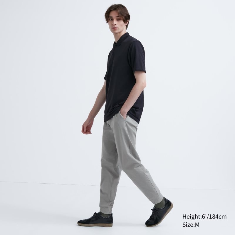 Grey Men Uniqlo Ultra Stretch Dry-ex (Tall) Jogger | USA TXZSK-0254