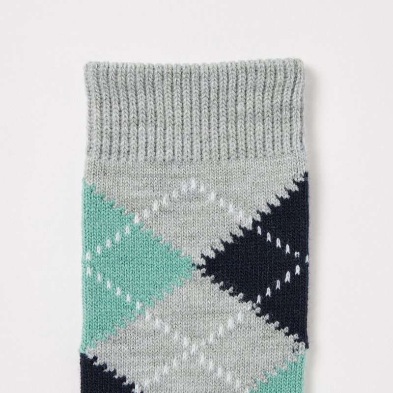 Grey Women Uniqlo Heattech Socks | USA FHJPM-2586