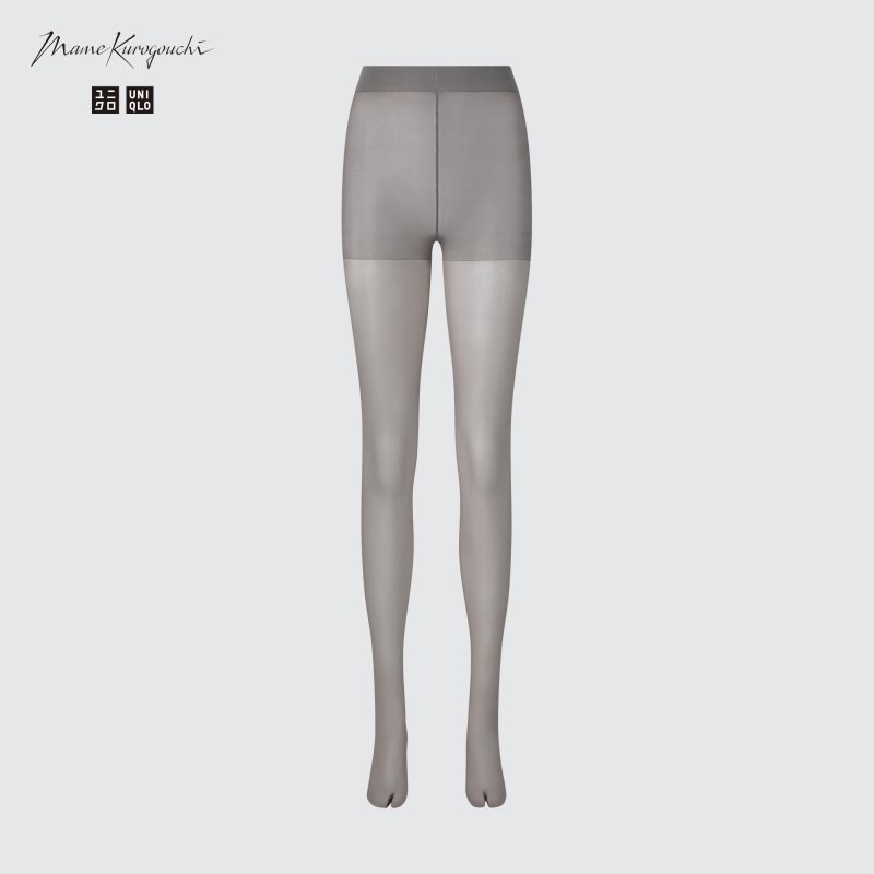 Grey Women Uniqlo Sheer Stockings (Mame Kurogouchi) Tight | USA MFZBD-1039