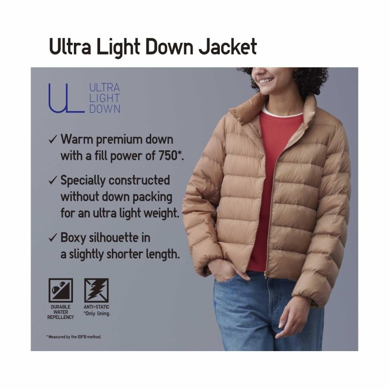 Grey Women Uniqlo Ultra Light Down Jackets | USA ODYRX-1975