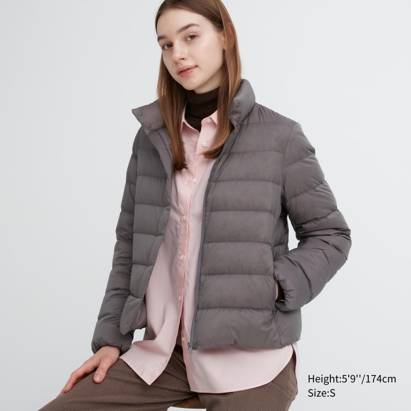 Grey Women Uniqlo Ultra Light Down Jackets | USA ODYRX-1975