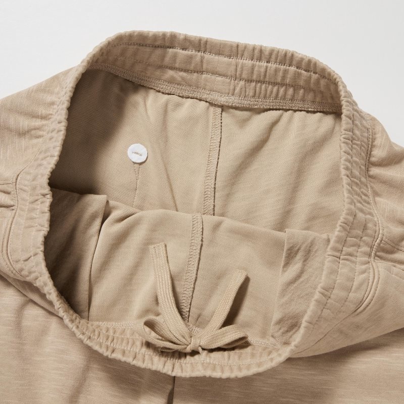 Khaki Men Uniqlo Airism Cotton Easy (8