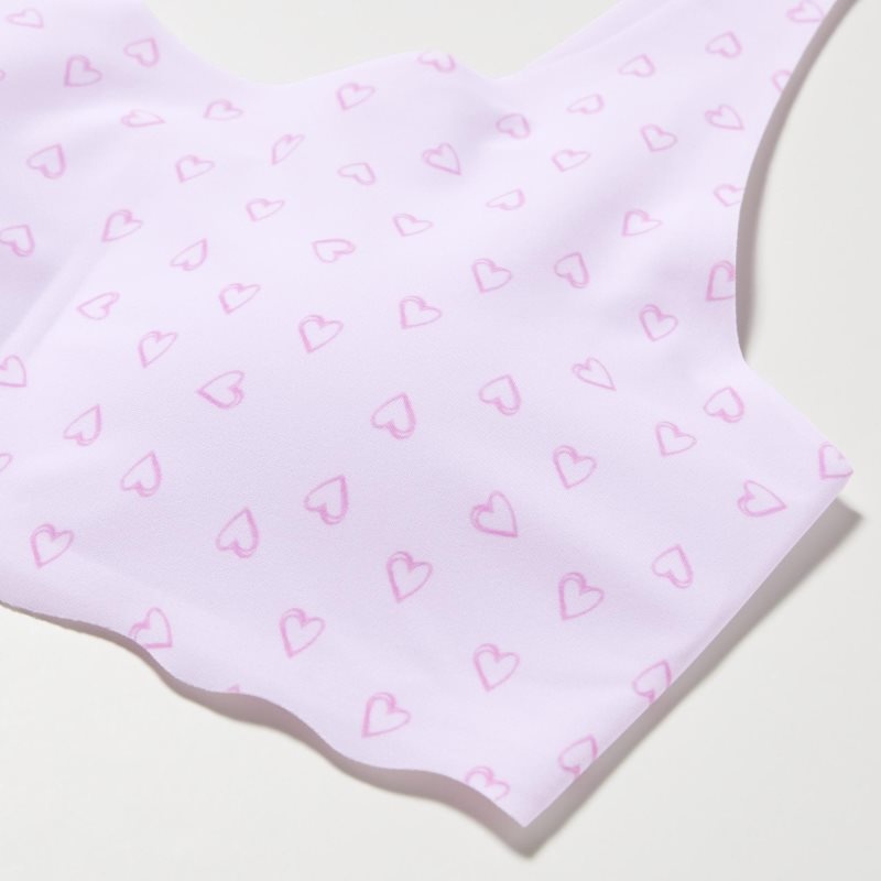 Light Green Kids Uniqlo Airism (Hearts) Bras | USA MUPBJ-4781