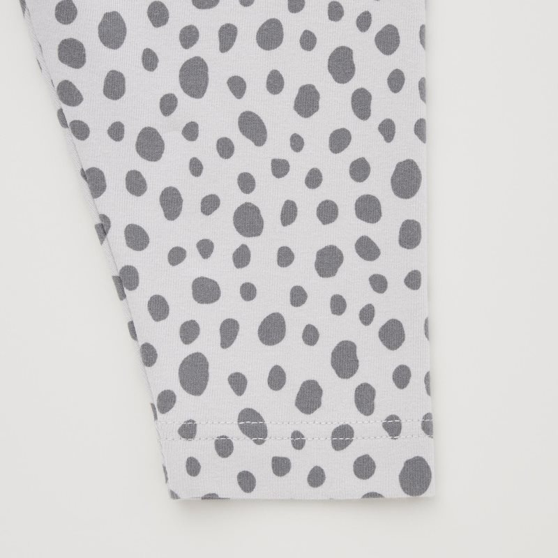 Light Grey Baby Uniqlo Animal Print Relaxed-fit Leggings | USA UEZFK-6041