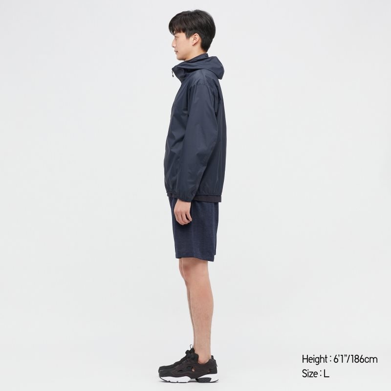 Navy Men Uniqlo Dry-ex (8