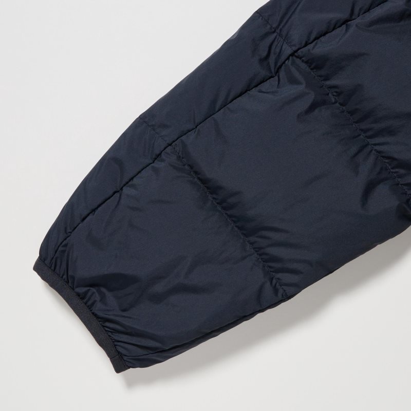 Navy Men Uniqlo Ultra Light Down (3d Cut Wide Quilt) Jackets | USA CPTAN-2437