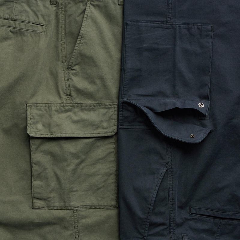 Navy Women Uniqlo Cargo Pants | USA VTHAP-5462