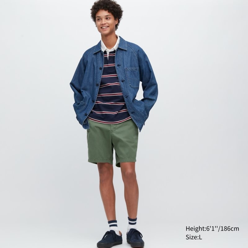 Navy Women Uniqlo Chino (7