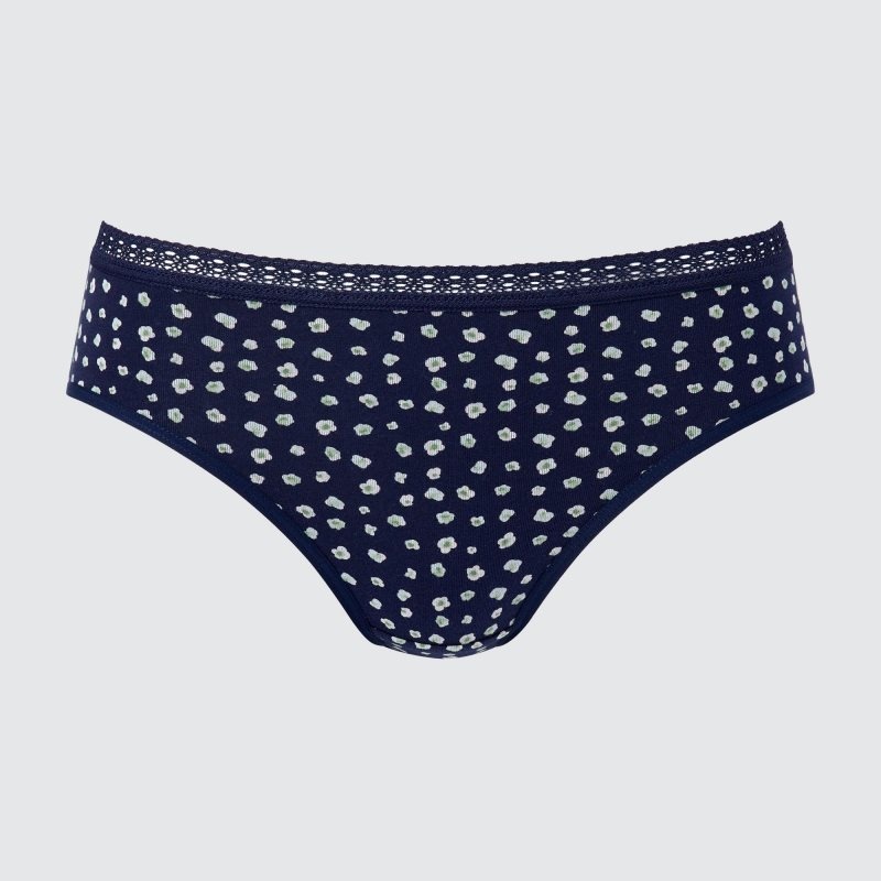 Navy Women Uniqlo Mid-rise Underwear | USA RTKWC-0135