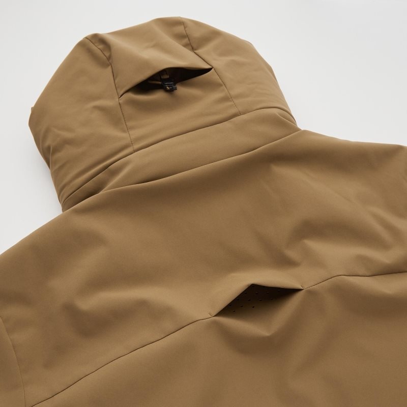 Olive Men Uniqlo Hybrid Down Parka | USA PXGDT-0186