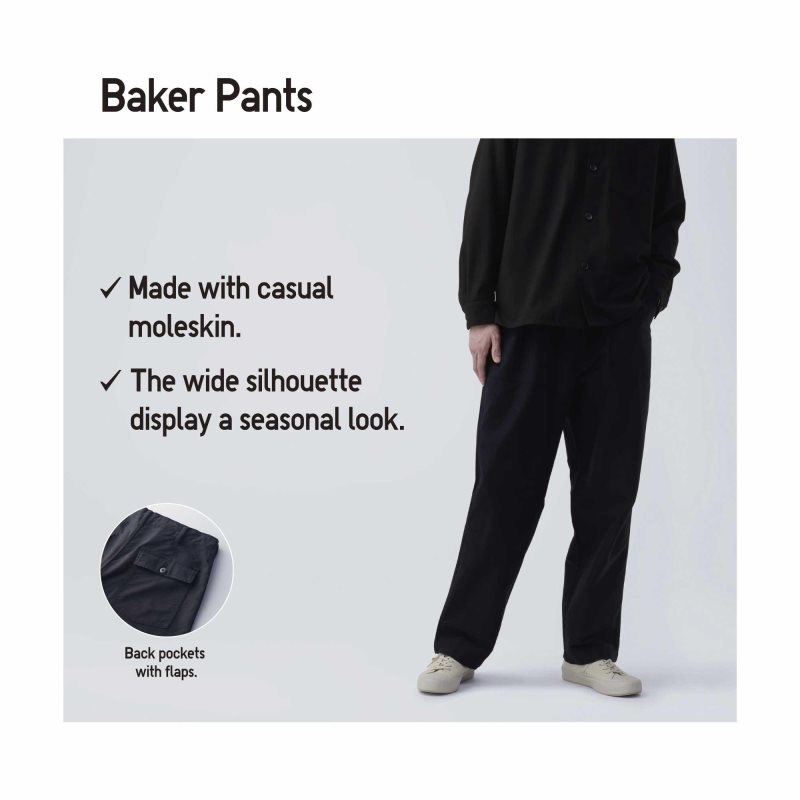 Olive Men Uniqlo Utility Work Pants | USA UTJYV-9820