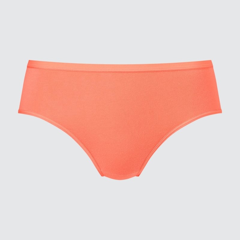 Orange Women Uniqlo Mid-rise Underwear | USA ESVBJ-2471