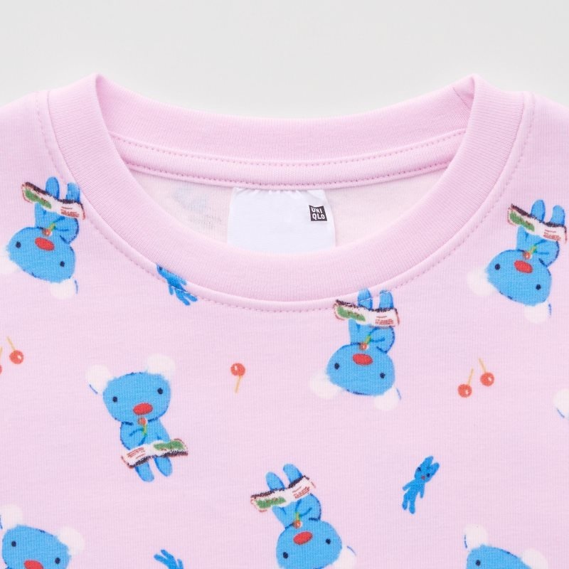 Pink Baby Uniqlo The Picture Book Long-sleeve (Pénélope) Pajamas | USA ELTMU-8543