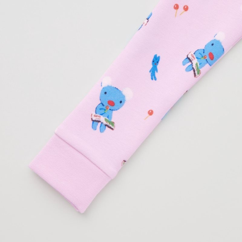 Pink Baby Uniqlo The Picture Book Long-sleeve (Pénélope) Pajamas | USA ELTMU-8543