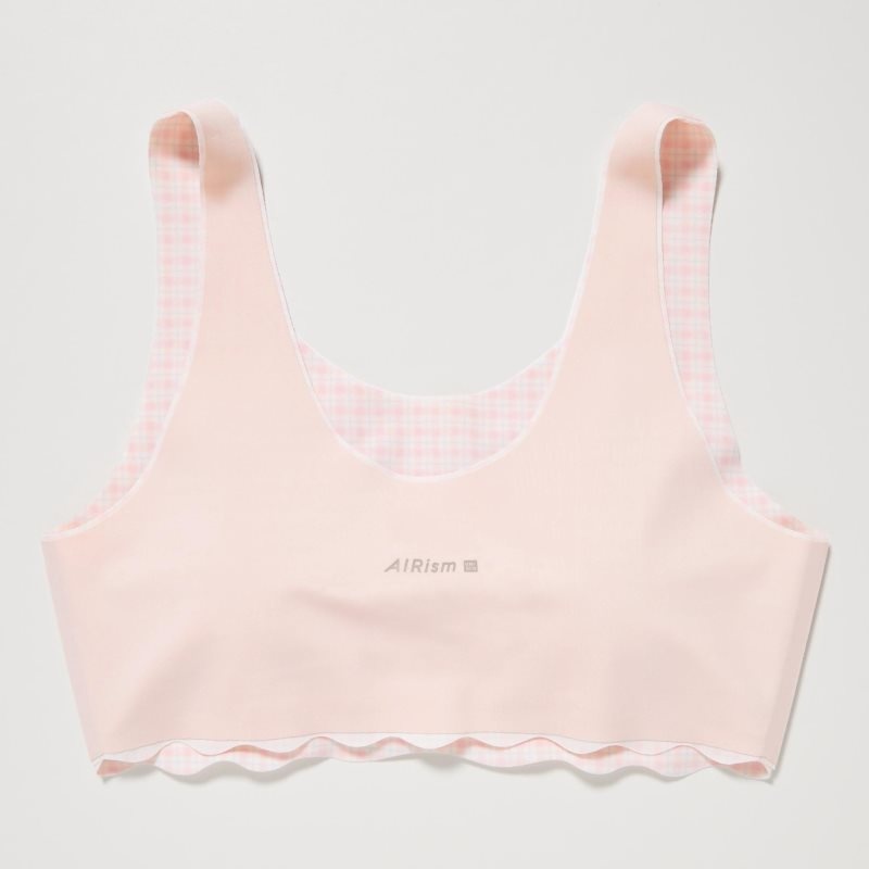 Pink Kids Uniqlo Airism Bras | USA MDEZT-7294