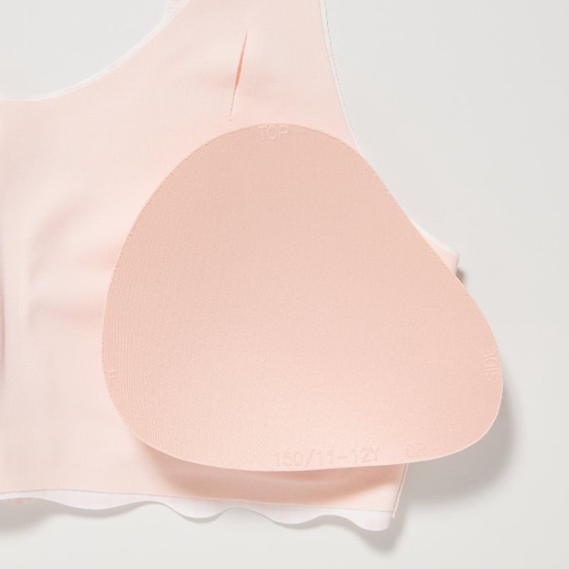 Pink Kids Uniqlo Airism Bras | USA MDEZT-7294