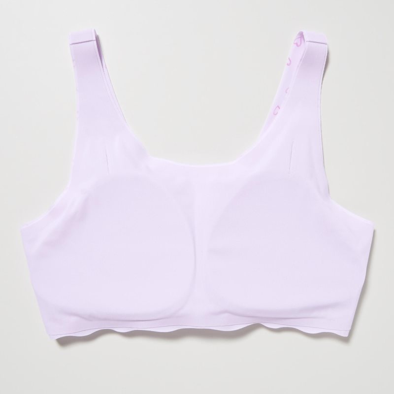 Pink Kids Uniqlo Airism (Hearts) Bras | USA JNMFS-3925