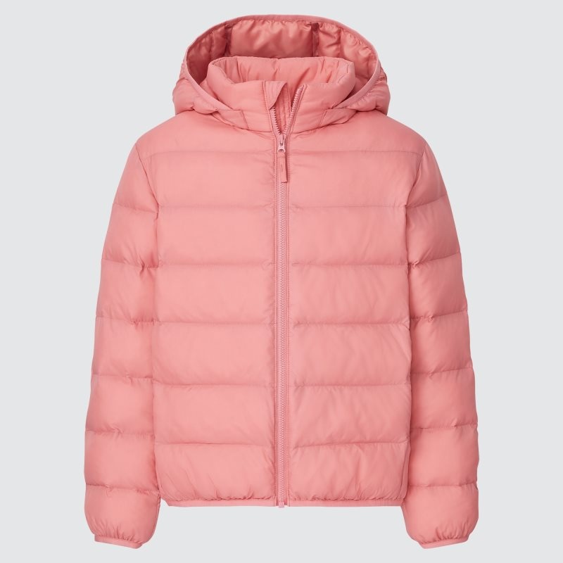 Pink Kids Uniqlo Light Warm Padded Washable (2021 Edition) Parka | USA AOTXR-9072