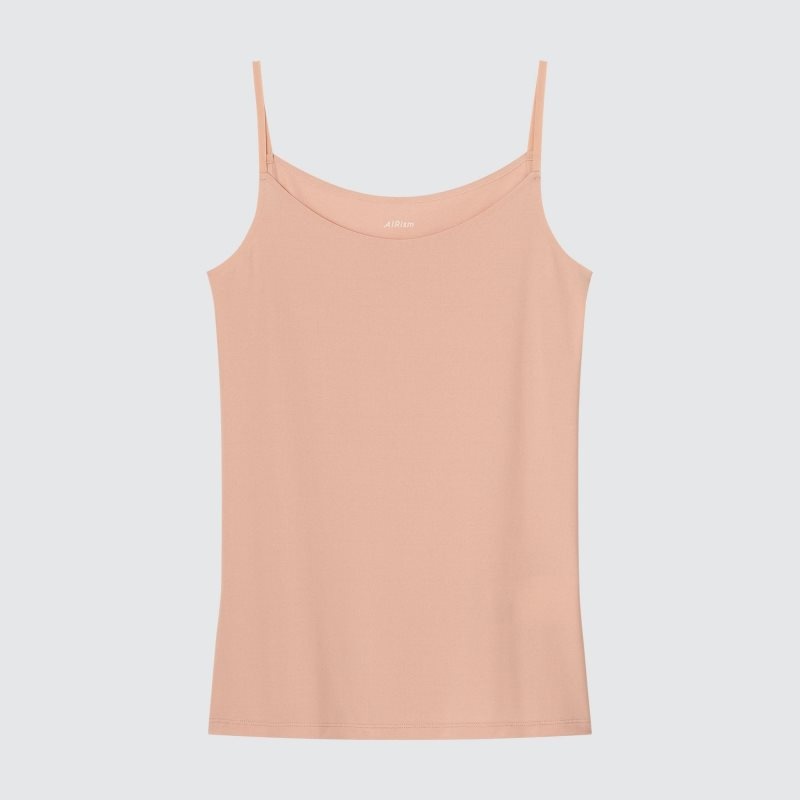 Pink Women Uniqlo Airism Camisole Tops | USA MHAGE-5736