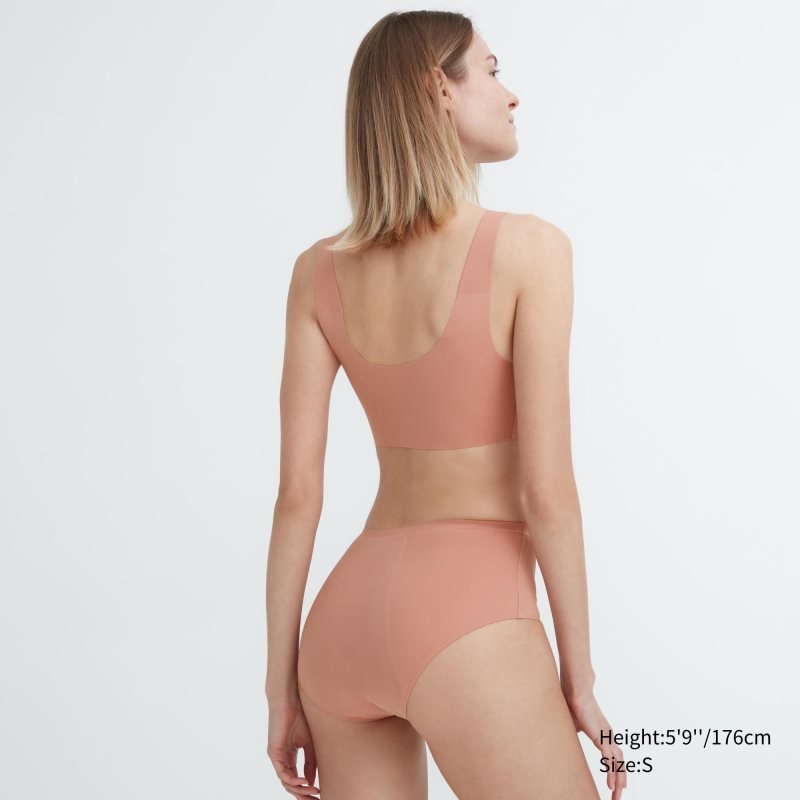 Pink Women Uniqlo Airism Period High-rise Underwear | USA AYKZQ-4206