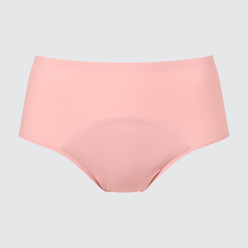 Pink Women Uniqlo Airism Period High-rise Underwear | USA AYKZQ-4206