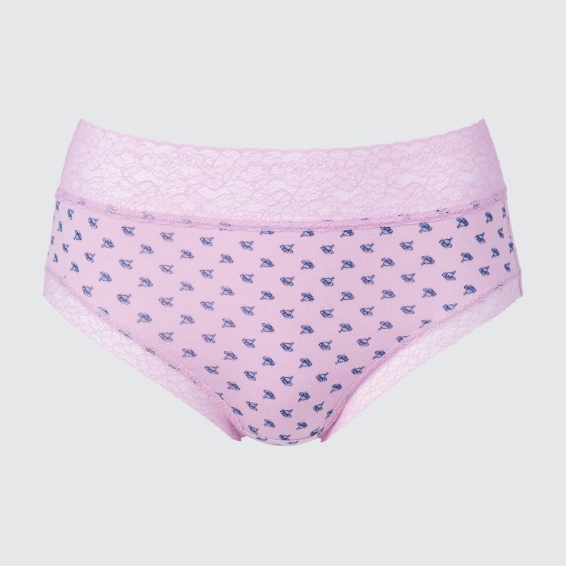 Pink Women Uniqlo High-rise Underwear | USA IQNZD-9418