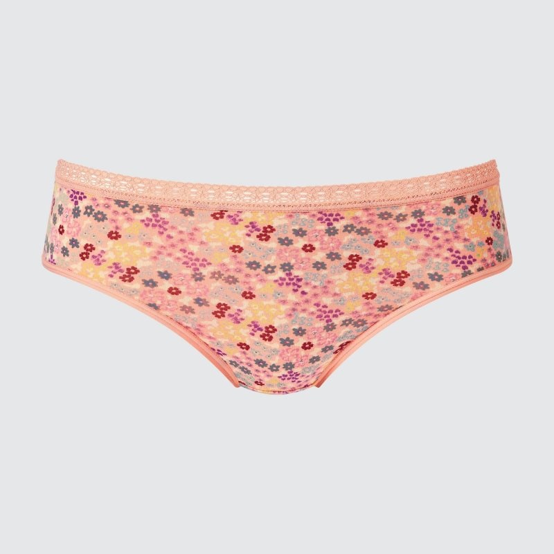 Pink Women Uniqlo Mid-rise Underwear | USA UAMPG-5394