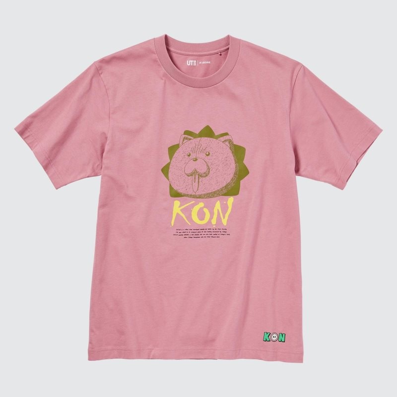 Pink Women Uniqlo Ut Archive Ut (Bleach) (Short-sleeve Graphic) T Shirts | USA TNDBH-8617