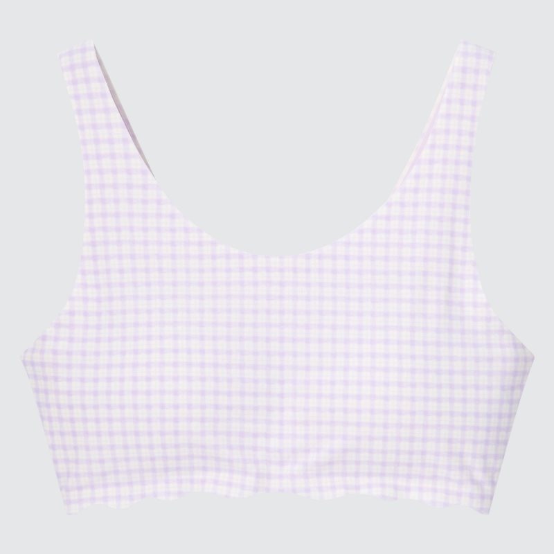 Purple Kids Uniqlo Airism Bras | USA COKQP-5807