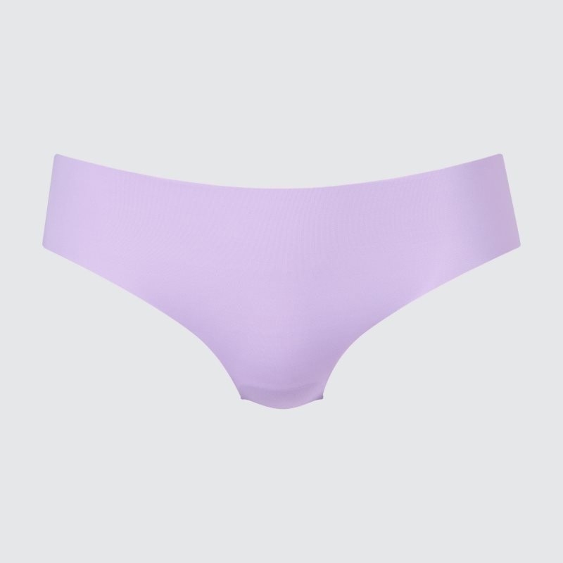 Purple Women Uniqlo Airism Ultra Seamless Regular Underwear | USA HGQSW-4201