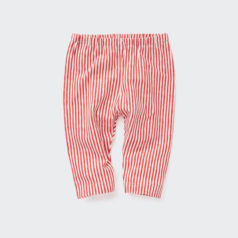 Red Baby Uniqlo Cropped Leggings | USA ENDAU-3947