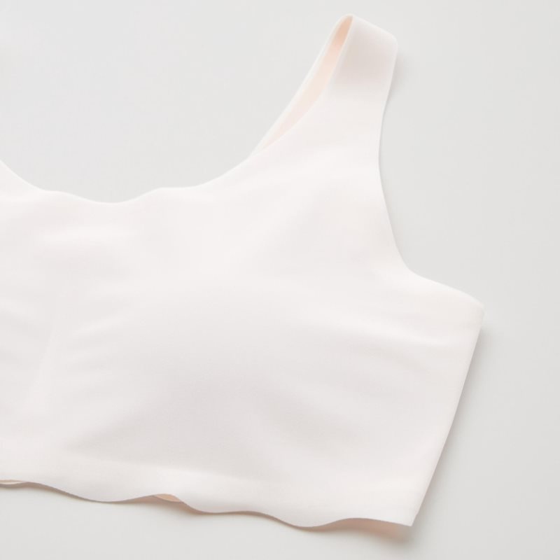 White Kids Uniqlo Airism Bras | USA CTQBJ-6391