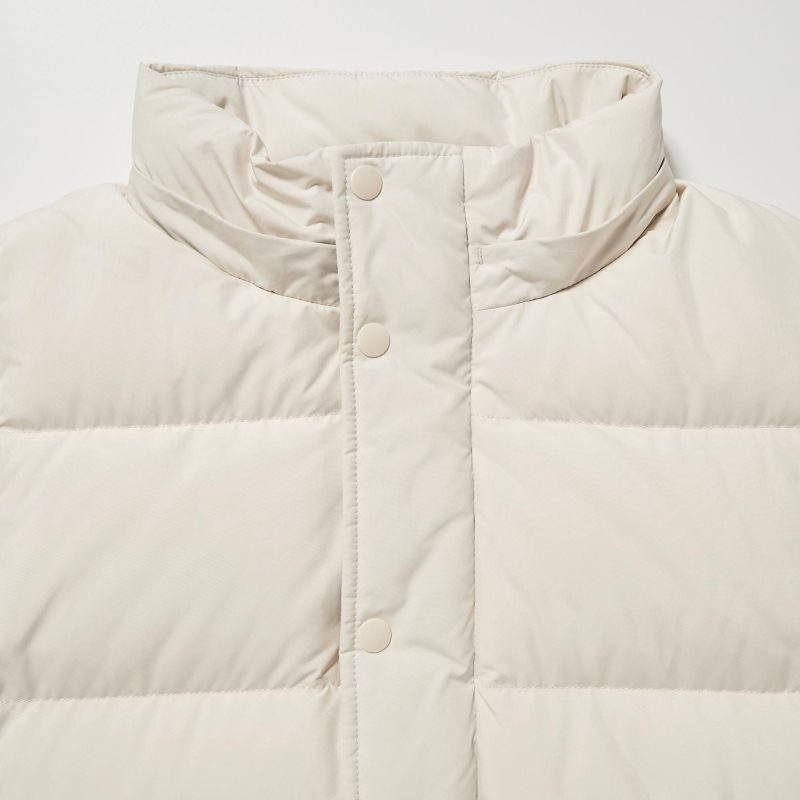 White Kids Uniqlo Down Parka | USA IEKJZ-7584