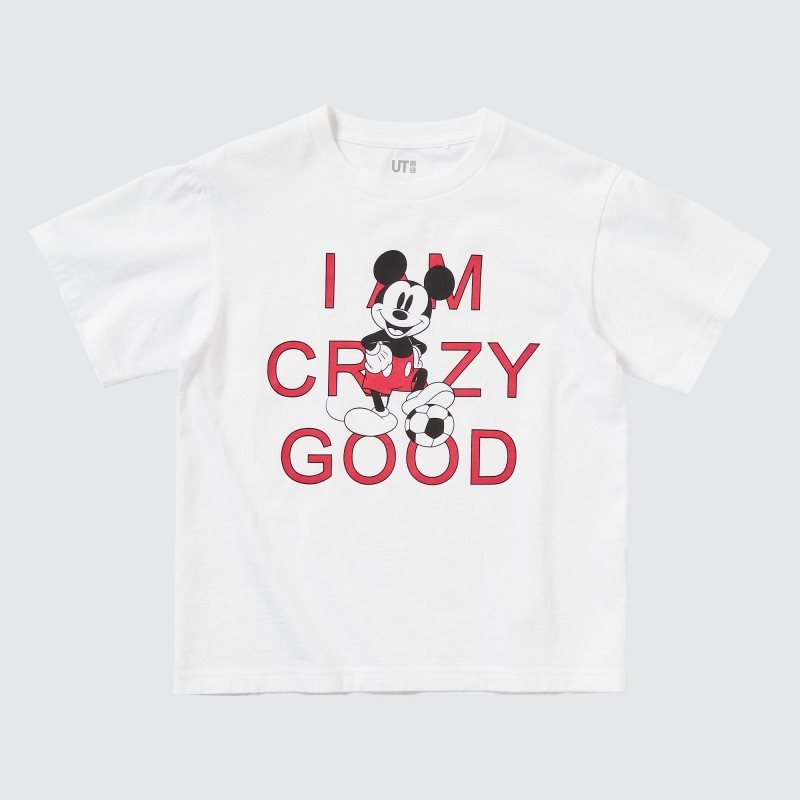 White Kids Uniqlo Magic For All Favorites Ut (Short-sleeve Graphic) T Shirts | USA KNMLA-6043