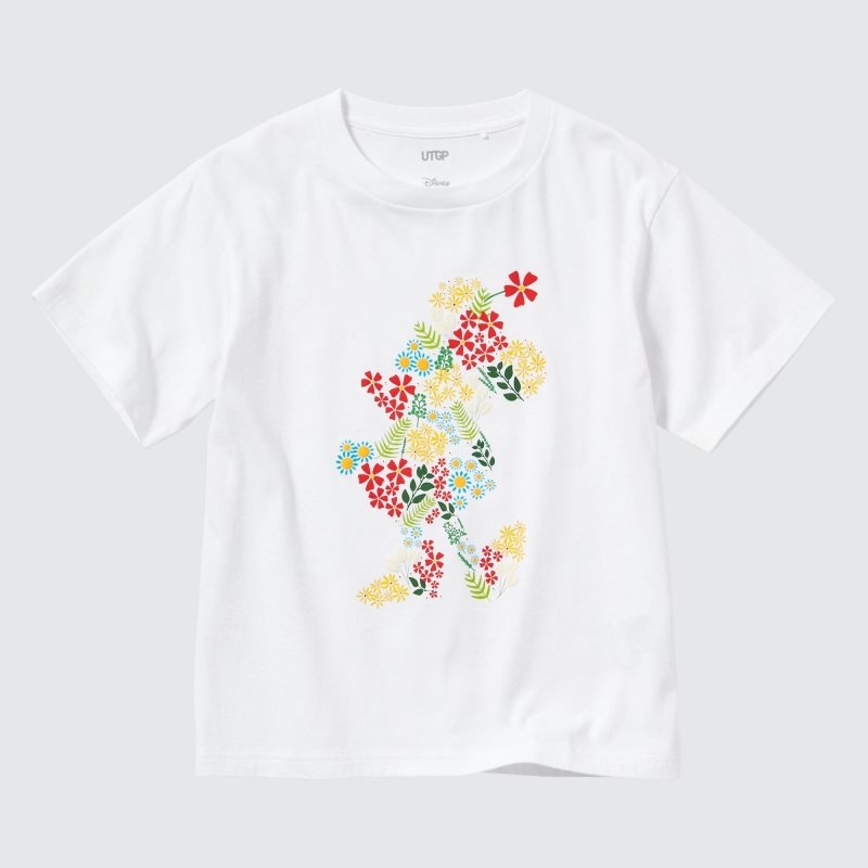 White Kids Uniqlo Utgp2023: Magic For All Ut (Short-sleeve Graphic) (Athalia Sugiarto) T Shirts | USA CBQLU-7156