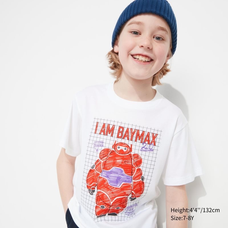 White Kids Uniqlo Utgp2023: Magic For All Ut (Short-sleeve Graphic) (Yuki Hiraoka) T Shirts | USA HUWTY-9312