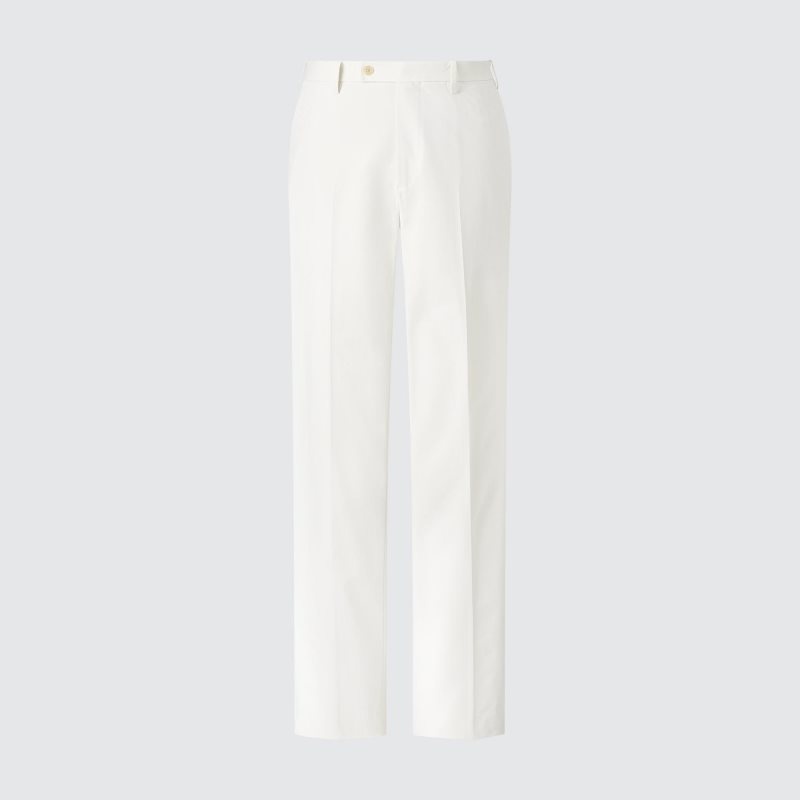 White Men Uniqlo Airsense (Cotton Like) (Ultra Light) Pants | USA EFXAZ-3706