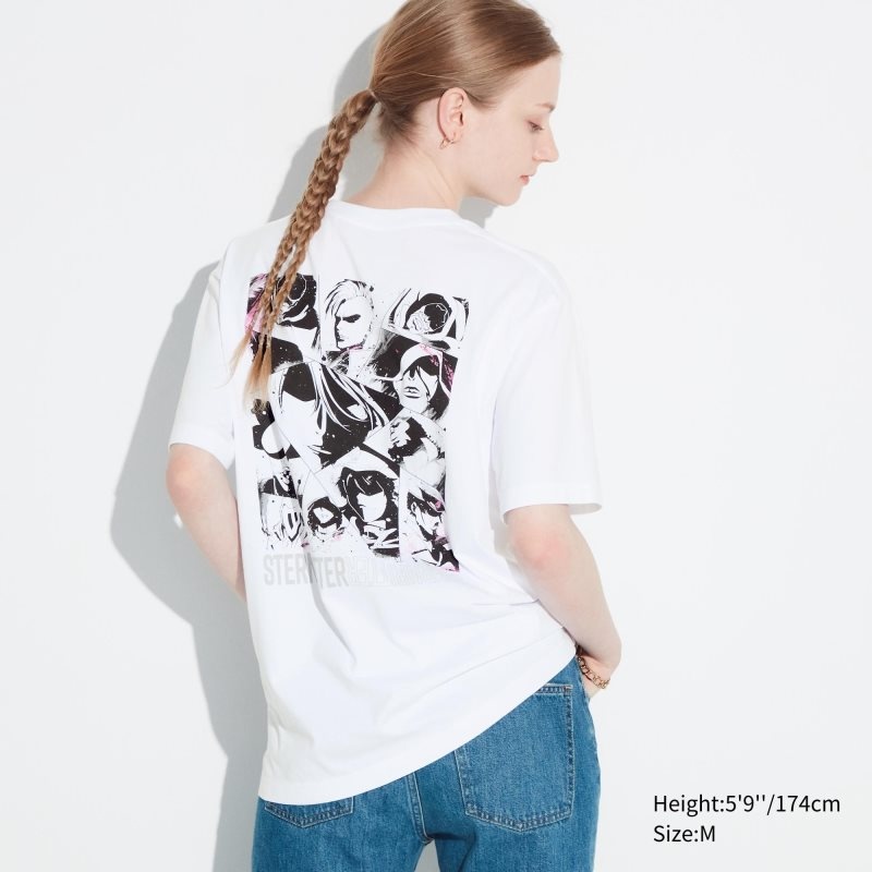 White Men Uniqlo Bleach: Thousand-year Blood War Ut (Short-sleeve Graphic) T Shirts | USA JYPCK-6853