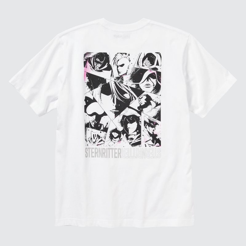 White Men Uniqlo Bleach: Thousand-year Blood War Ut (Short-sleeve Graphic) T Shirts | USA JYPCK-6853