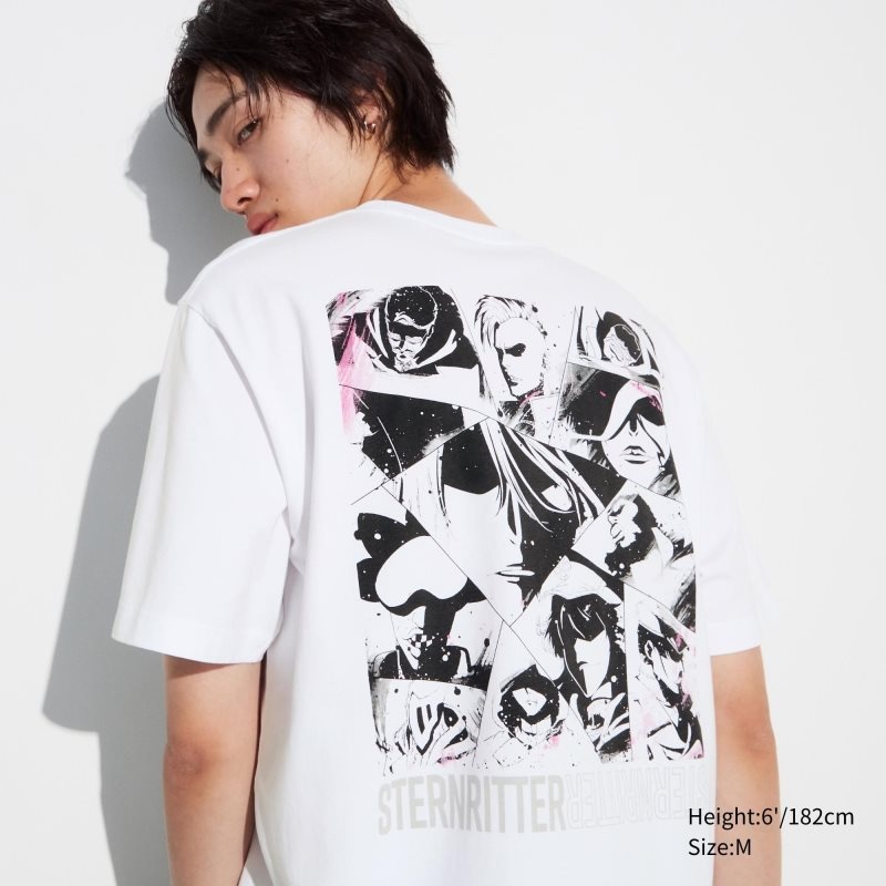 White Men Uniqlo Bleach: Thousand-year Blood War Ut (Short-sleeve Graphic) T Shirts | USA JYPCK-6853