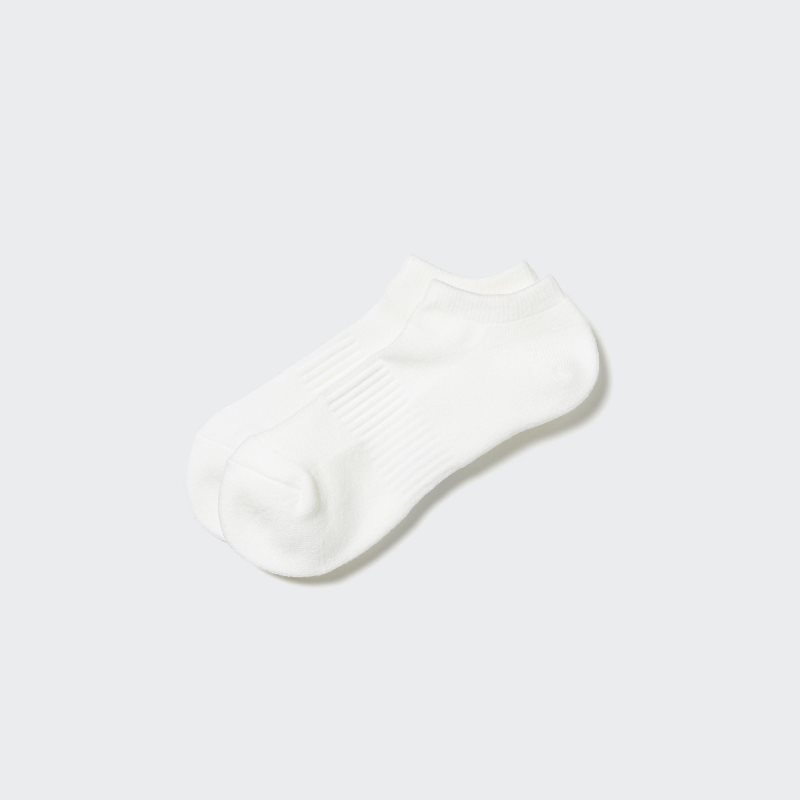 White Men Uniqlo Heattech Pile Short Socks | USA KDHCX-6315