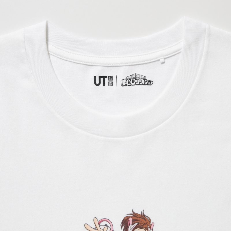 White Men Uniqlo My Hero Academia Ut (Short-sleeve Graphic) T Shirts | USA ZXQAO-3728